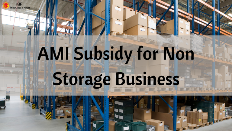 AMI Subsidy for Non Storage Business
