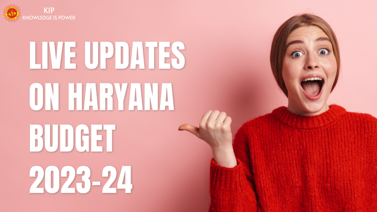 Haryana Budget 2023 updates
