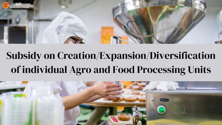 Agro and Food Processing Unit