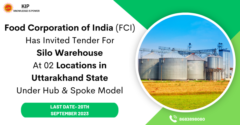 FCI Silo Tender Uttarakhand