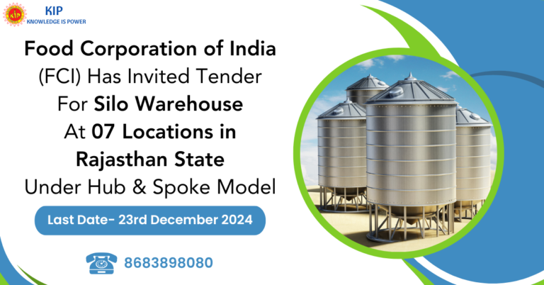 FCI Silo Tender in Rajasthan