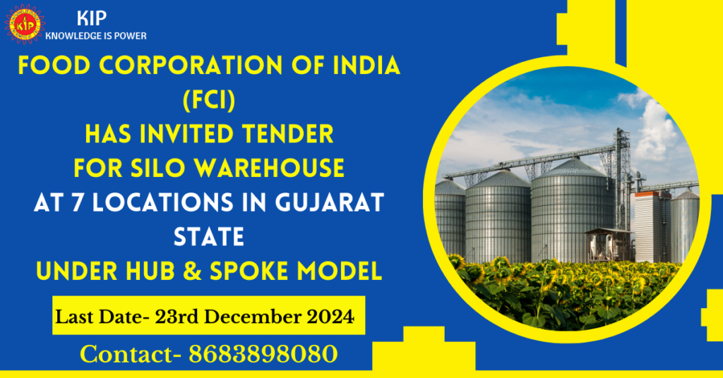 FCI Silo Tender in Gujarat