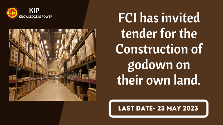 FCI Tender in Haryana