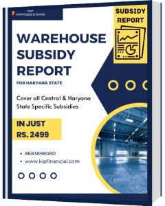 Warehouse Subsidy Report