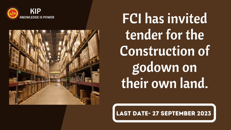 FCI tender in Haryana