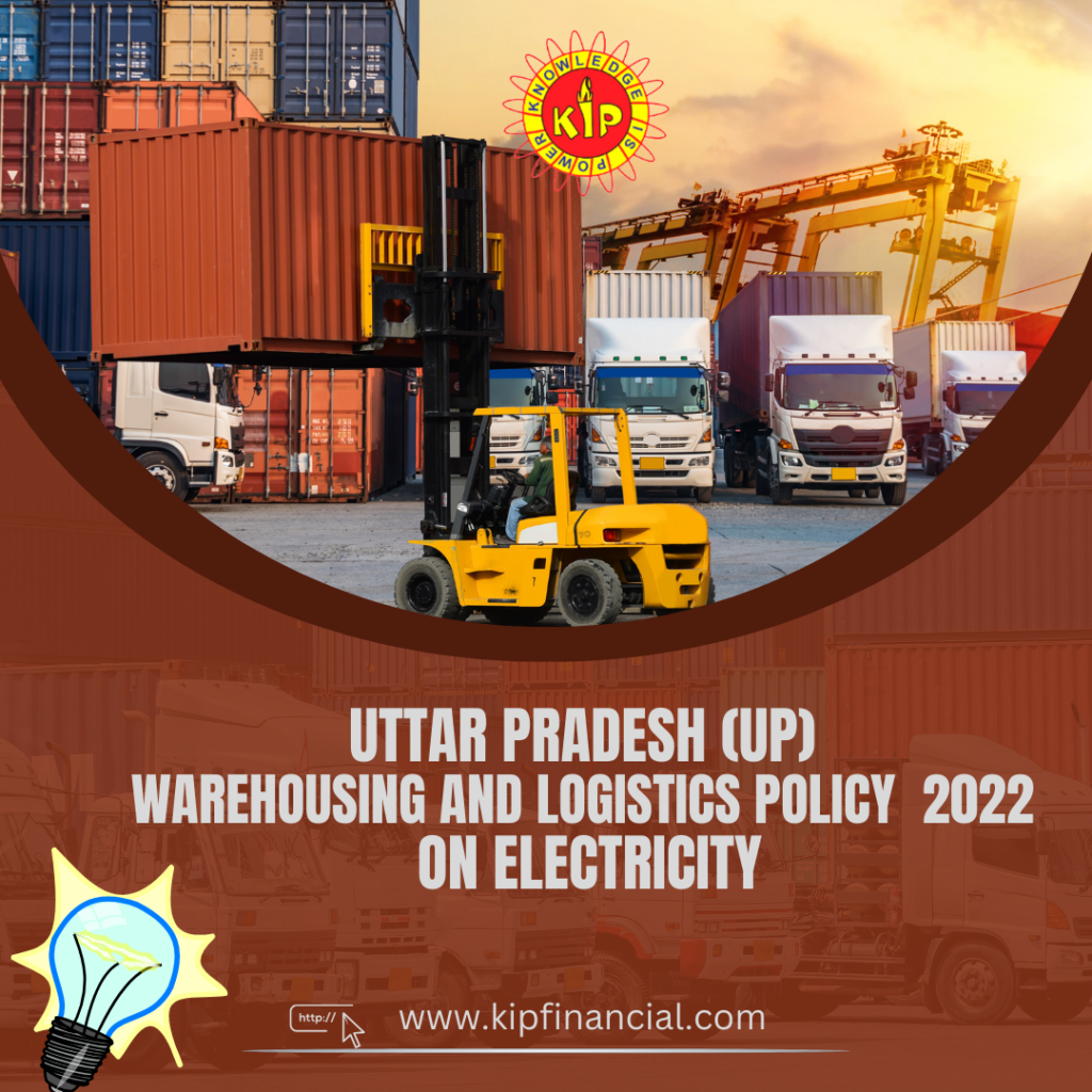 UP Warehousing And Logistics Policy 2022 On Electricity