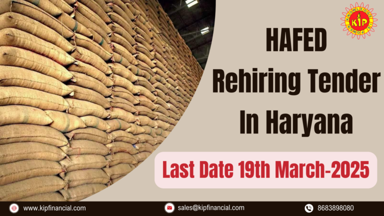 HAFED Rehiring Tender