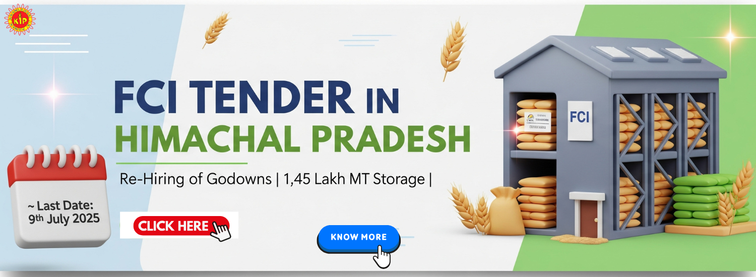 FCI Tender in Himachal Pradesh