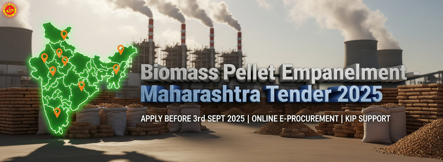 Biomass Pelelt Maharasthra Tender