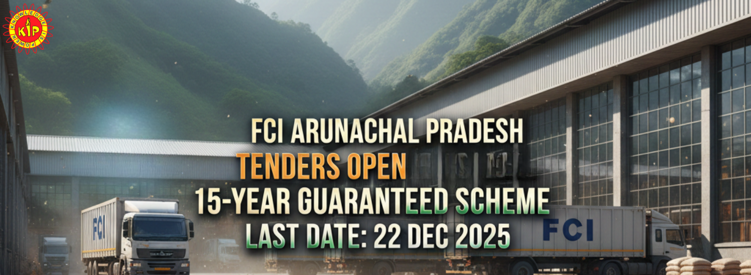 FCI Arunachal Pradesh Tender